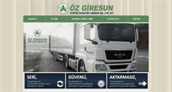 Desktop Screenshot of ozgiresun.com.tr